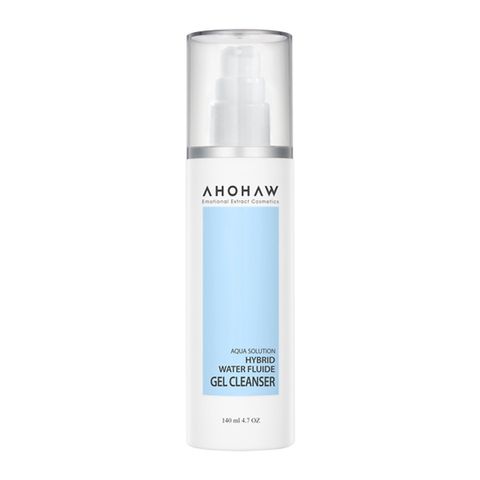 Bộ Dưỡng Ẩm Chuyên Sâu Ahohaw Aqua Solution - Cấp Nước Giữ Ẩm Cho Da, Gel Rửa Mặt, Nước Hoa Hồng, Tinh Chất & Kem Dưỡng Ẩm