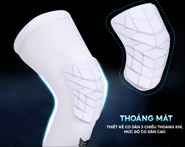 Bó Gối Thể Thao Chuyên Dụng Redikick Có Đệm Bảo Vệ, Hạn Chế Chấn Thương, Thoáng Khí, Đàn Hồi, Phù Hợp Tập Gym và Đá Bóng