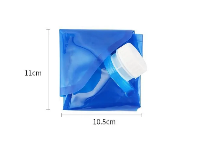 Combo 2 Túi Đựng Nước Siêu Nhẹ 10L - Tiện Dụng Cho Cắm Trại, Du Lịch Ngoài Trời Chất Liệu Nhựa Trong Suốt, Bền Dẻo