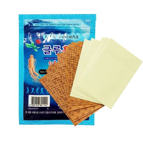 Combo 4 Túi Cao Dán Hồng Sâm Korean Glu Red Ginseng - Giảm Đau Nhức Xương Khớp, Hỗ Trợ Vận Động, Dành Cho Người Lớn Và Trẻ Em Từ 12 Tuổi