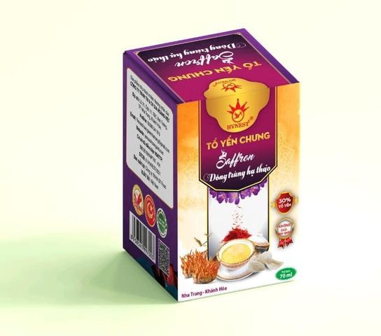 Combo 6 Hũ Tổ Yến Chưng Saffron Đông Trùng Hạ Thảo Hoàng Việt - Tăng Cường Sức Khỏe, Ngon Miệng Cho Người Lớn Và Trẻ Em