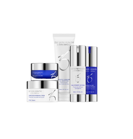 Combo Dưỡng Sáng Da Zo Skin Health Skin Brightening Program - Giúp Cải Thiện Sắc Tố Da, Trắng Sáng Mịn Màng, Set 5 Sản Phẩm Chất Lượng