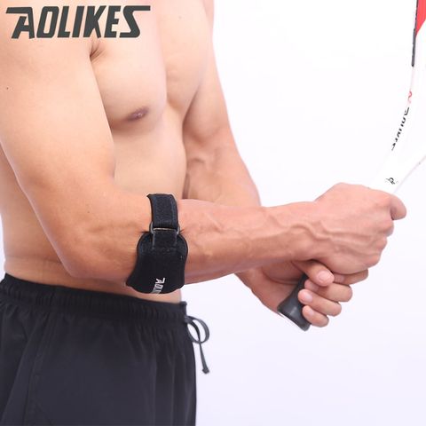 Đai cuốn bảo vệ khuỷu tay Aolikes AL7949 - Phụ kiện tập GYM cao su đàn hồi, hỗ trợ chống chấn thương khi tập luyện