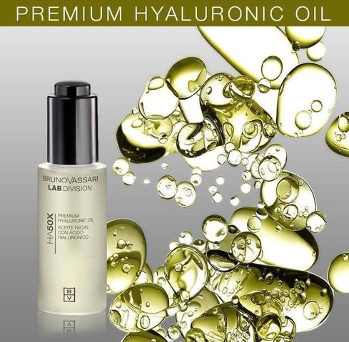 Dầu Dưỡng Ẩm Bruno Vassari HA50X Premium Hyaluronic Oil - Giải Pháp Dưỡng Ẩm Sâu và Làm Mờ Nếp Nhăn Cho Làn Da Trẻ Trung
