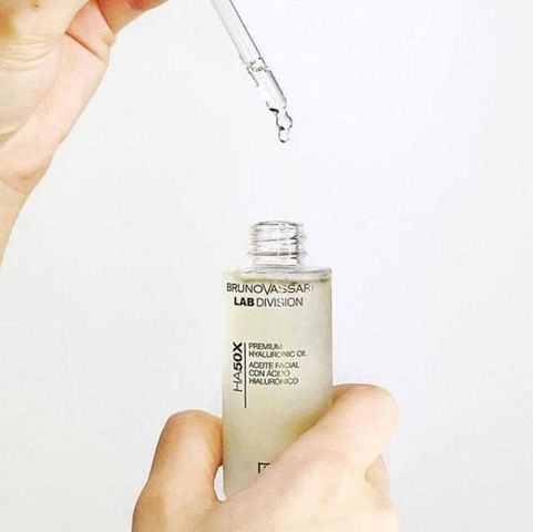 Dầu Dưỡng Ẩm Bruno Vassari HA50X Premium Hyaluronic Oil - Giải Pháp Dưỡng Ẩm Sâu và Làm Mờ Nếp Nhăn Cho Làn Da Trẻ Trung