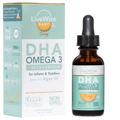 DHA Omega 3 dạng giọt LiveWise Baby cho bé từ sơ sinh