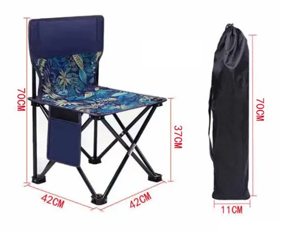 Ghế Dã Ngoại Gấp Gọn Đa Năng Kèm Túi Đựng - Ghế Cắm Trại Chắc Chắn, Thoải Mái, Bền Đẹp, Dễ Dàng Mang Theo