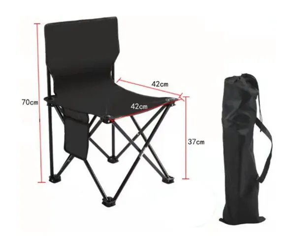 Ghế Dã Ngoại Gấp Gọn Đa Năng Kèm Túi Đựng - Ghế Cắm Trại Chắc Chắn, Thoải Mái, Bền Đẹp, Dễ Dàng Mang Theo
