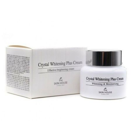 Kem Dưỡng Trắng Da The Skin House Crystal Whitening Plus Cream 50ml - Hỗ Trợ Mờ Nám, Dưỡng Ẩm, Làm Sáng Da Tối Ưu