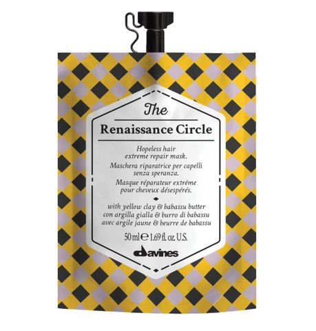 Kem ủ tóc phục hồi Davines The Renaissance Circle - Nuôi dưỡng, bảo vệ tóc hư tổn, giúp tóc bóng mượt và chắc khỏe 50ml