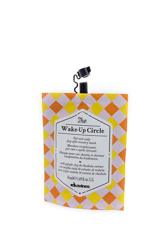 Kem ủ tóc tái tạo Davines The Wake-up Circle - Phục hồi và dưỡng ẩm cho tóc bồng bềnh, đầy sức sống, 50ml
