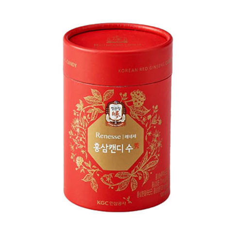 Kẹo Hồng Sâm KGC Cheong Kwan Jang Renesse 120g - Bổ Dưỡng Từ Tinh Chất Hồng Sâm 6 Năm Tuổi, Hỗ Trợ Năng Lượng & Sức Khỏe