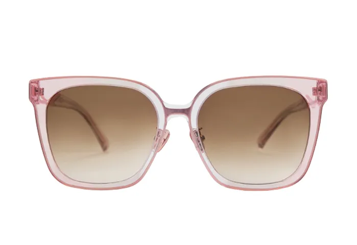 Kính râm Charles & Keith Open Wire Square Acetate CK3-51280514 Pink