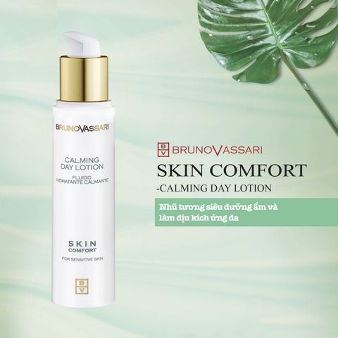 Lotion Dưỡng Ẩm Giúp Làm Dịu Da Bruno Vassari Calming Day Lotion 50ml - Chăm Sóc Da Khô, Nhạy Cảm, Kích Ứng