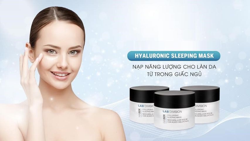 Mặt Nạ Ngủ Siêu Cấp Ẩm Bruno Vassari HA50x - Hyaluronic Sleeping Mask Dưỡng Ẩm Cho Da Dễ Dàng Khó Khăn