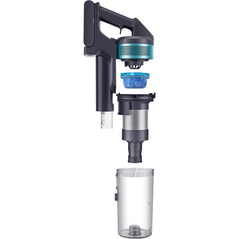 Máy Hút Bụi Không Dây Samsung Jet 60 Turbo VS15A6031R1 - Hút Khô Mạnh Mẽ, Thiết Kế Nhẹ, Pin 40 Phút, Lọc HEPA 99.999%