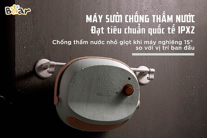 Máy Sưởi Đa Năng Bear DNQ-A19B1 - Công Nghệ PTC Nhanh, Thiết Kế Gọn Nhẹ, Chống Thấm IPX2 Cho Phòng Tắm, Phòng Khách, Phòng Ngủ