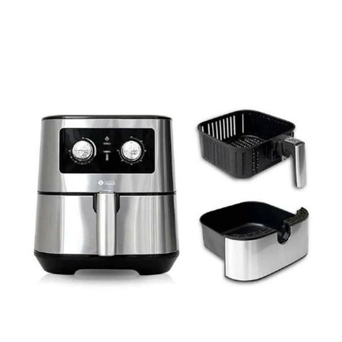 Nồi Chiên Không Dầu Lotte 5.5L LTS-AF5SM - Thiết Kế Hiện Đại, Giảm 100% Dầu Mỡ, Tiện Lợi Cho Mọi Món Ăn