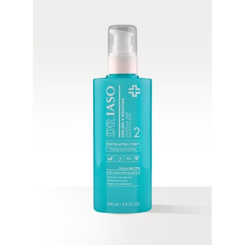 Nước Hoa Hồng Dr.Iaso Exfoliating Prep - Tái Tạo Da, Làm Sạch Sâu, Se Khít Lỗ Chân Lông, Da Tươi Trẻ Mịn Màng, 140ml