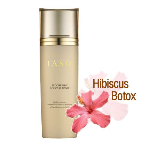Nước Hoa Hồng IASO Progressive Age Care Toner 180ml - Hỗ Trợ Trẻ Hóa Da, Dưỡng Ẩm, Làm Mờ Nếp Nhăn, Phù Hợp Với Mọi Loại Da