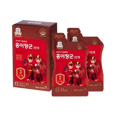 Nước Hồng Sâm Baby KGC Kid 3 Cho Trẻ 8-10 Tuổi - Hỗ Trợ Tăng Cường Sức Khỏe, Cải Thiện Trí Nhớ, Dinh Dưỡng Tự Nhiên