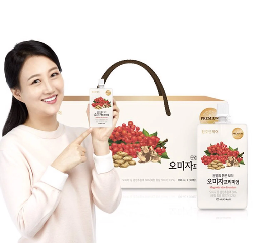 Nước Hồng Sâm Ngũ Vị Tử Bắc Chunho Ncare - Thức Uống Bổ Dưỡng Hỗ Trợ Sức Khỏe Nam Nữ