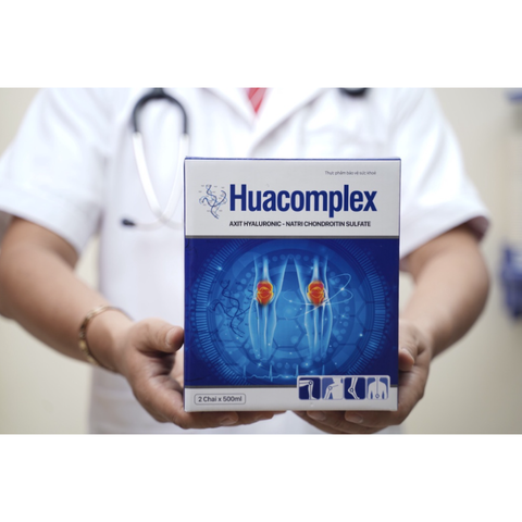 Nước Uống Huacomplex Hỗ Trợ Sức Khỏe Xương Khớp - Giúp Giảm Đau Mỏi, Phục Hồi Khớp, Dễ Uống, An Toàn Cho Người Tiểu Đường