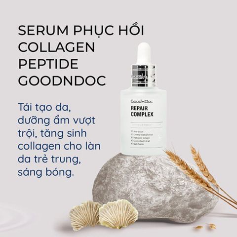 Serum Hàn Quốc GoodnDoc Repair Complex 30ml - Hỗ trợ phục hồi và cấp ẩm da, cải thiện nếp nhăn và tăng độ đàn hồi da