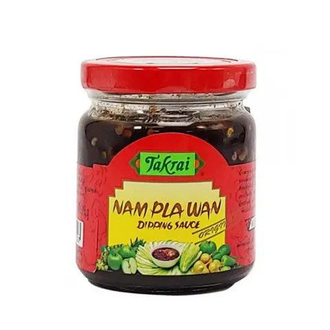 Sốt Chấm Hoa Quả Takrai Namplawan 215g - Đặc Sản Chấm Trái Cây Chua Thơm Ngon Mặn Ngọt Cay, Hương Vị Độc Đáo
