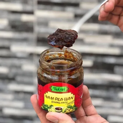 Sốt Chấm Hoa Quả Takrai Namplawan 215g - Đặc Sản Chấm Trái Cây Chua Thơm Ngon Mặn Ngọt Cay, Hương Vị Độc Đáo