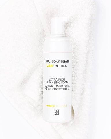 Bọt Rửa Mặt Bruno Vassari Lab Biotics 150ml - Sữa Rửa Mặt Chuyên Sâu, Làm Sạch Tạp Chất, Phù Hợp Da Nhạy Cảm