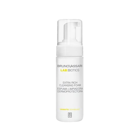 Bọt Rửa Mặt Bruno Vassari Lab Biotics 150ml - Sữa Rửa Mặt Chuyên Sâu, Làm Sạch Tạp Chất, Phù Hợp Da Nhạy Cảm
