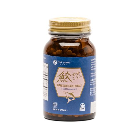 Viên uống hỗ trợ xương khớp Shark Cartilage Fine Japan 875mg - Bổ sung Hyaluronic Acid tự nhiên, giúp tăng cường sức khỏe khớp linh hoạt