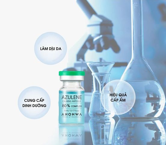 Tế Bào Gốc Azulene Calming Ampoule - Serum Phục Hồi Da Đa Tầng Giúp Làm Dịu và Cấp Ẩm Sâu, Hỗ Trợ Da Mụn và Tái Tạo Da Mới