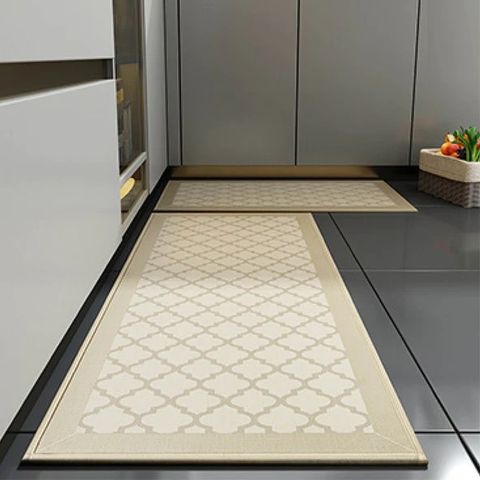 Thảm Bếp Sợi Dệt Cao Cấp Ghome TB21M2 - Thảm Chống Ẩm, Chống Trơn Trượt, Kiểu Dáng Hiện Đại, Thoải Mái Khi Nấu Nướng