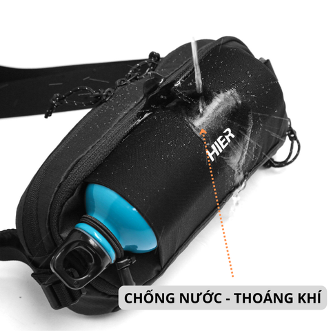 Túi Đeo Bụng Chạy Bộ Hier Utility Belt - Đầy Đủ Không Gian, Chống Thấm, Thao Tác Dễ Dàng Cho Người Chạy