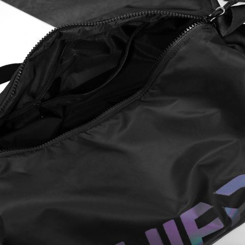 Túi trống thể thao Gym Hier Reflective kháng nước - Vải poly chống thấm cho hoạt động trong và ngoài trời, Logo phản quang sành điệu.