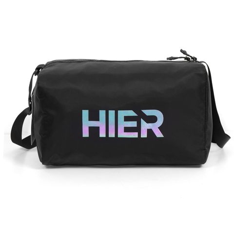 Túi trống thể thao Gym Hier Reflective kháng nước - Vải poly chống thấm cho hoạt động trong và ngoài trời, Logo phản quang sành điệu.
