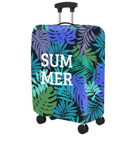 Túi Trùm Vali Du Lịch Chống Nước Summer - Thiết Kế Trung Tính Dành Cho Nam Nữ, Chất Liệu Thun Co Giãn, Nhiều Kích Cỡ