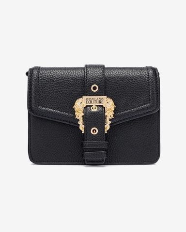 Túi xách nữ Versace Jeans 018934 màu đen khóa hoạ tiết vàng