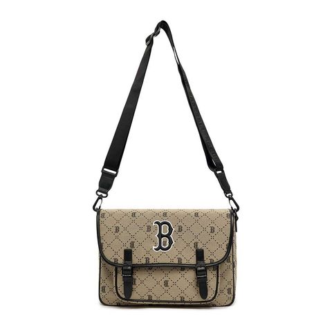Túi Xách Trẻ Em MLB Diamond Monogram Jacquard Boston Red Sox - Balo Thời Trang Học Sinh Độc Đáo, Dây Đeo Tháo Rời