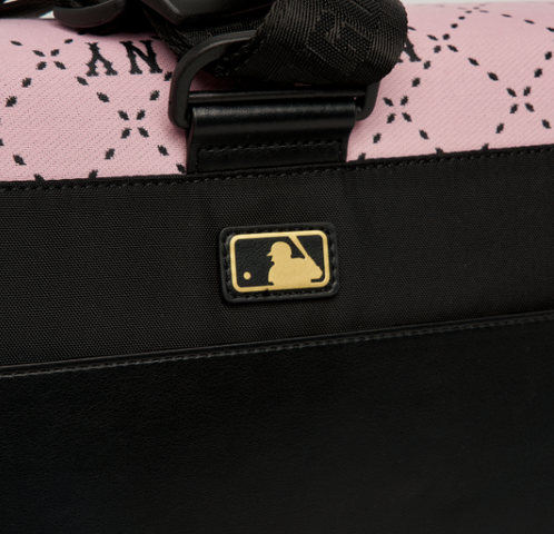Túi Xách Trẻ Em MLB Diamond Monogram Jacquard NY Yankees Hồng - Balo Tiện Lợi Đi Học, Chơi, Phong Cách Thời Trang Nam Nữ