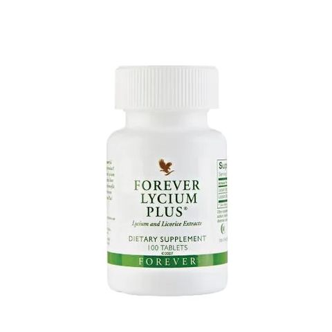 Viên uống cam thảo Forever Lycium Plus - Hỗ trợ sức khỏe, cải thiện hệ tiêu hóa và làn da tươi trẻ, 100 viên/hộp