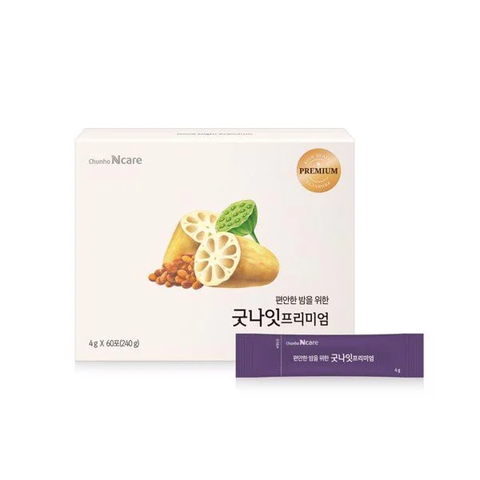 Viên Hồng Sâm Củ Sen Chunho Ncare - Hỗ Trợ Giấc Ngủ Chất Lượng, Tăng Cường Sức Khỏe, 60 Gói Bổ Dưỡng Từ Thiên Nhiên