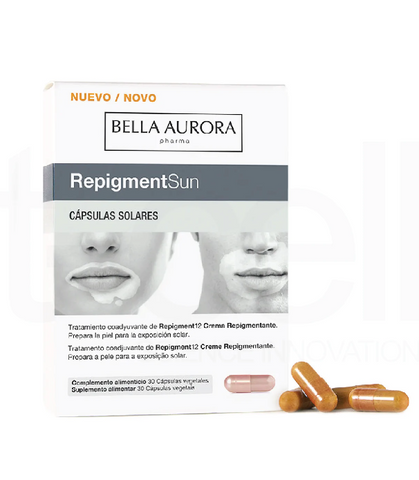 Viên Uống Chống Nắng Bella Aurora Repigment Sun Solar Capsules - Bảo Vệ Da Từ Bên Trong, Hỗ Trợ Làm Đẹp Da, 30 Viên