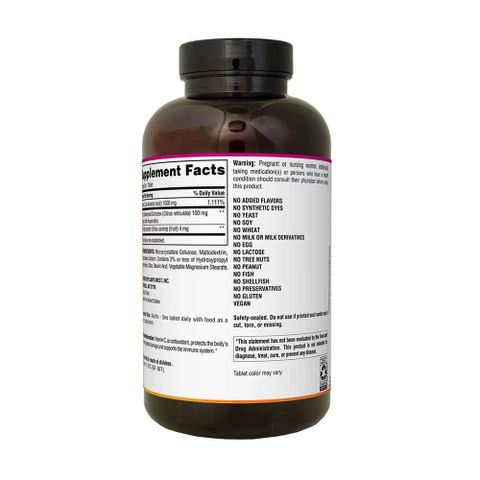Viên uống Vitamin C 1000mg Member's Mark có Tầm Xuân - Tăng cường sức đề kháng, chống oxy hóa, bổ sung dinh dưỡng tự nhiên 500 viên