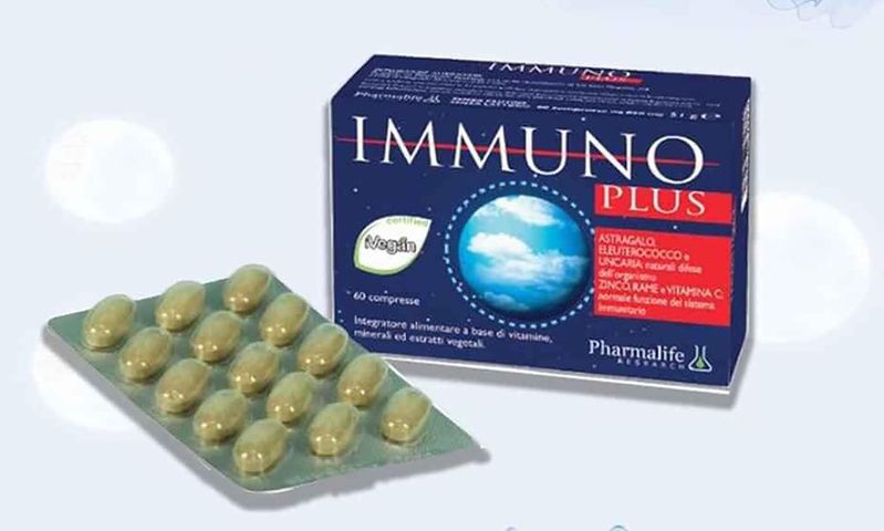 Viên Uống Tăng Cường Miễn Dịch Pharmalife Immuno Plus - Hỗ Trợ Sức Khỏe, Tăng Cường Đề Kháng, 60 Viên Hộp