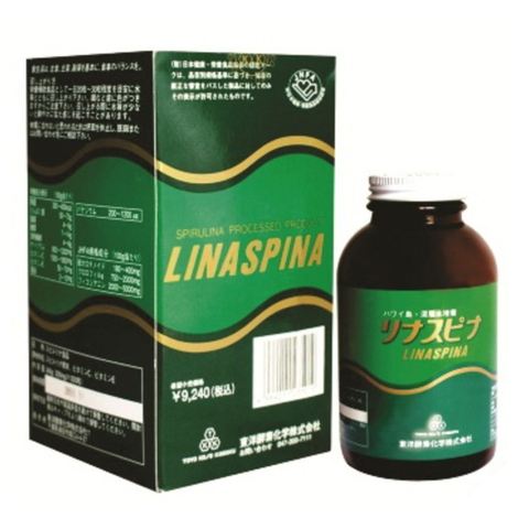 Viên uống Tảo Linaspina Nhật Bản - Hỗ trợ tăng sức đề kháng, làm đẹp da với Spirulina Pacifica - Dinh dưỡng tăng cường sức khoẻ