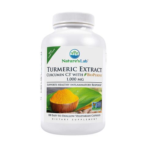 Viên uống tinh chất nghệ Nature's Lab Turmeric Curcumin C3 1000mg - Hỗ trợ tiêu hóa, kháng viêm, tăng sức đề kháng, chống oxy hóa, đẹp da.