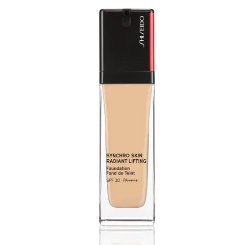 Phấn Nền Dạng Lỏng Shiseido Synchro Skin Radiant Lifting Foundation - Lớp Nền Rạng Rỡ, Chống Nếp Nhăn, Phù Hợp Mọi Loại Da 30ml